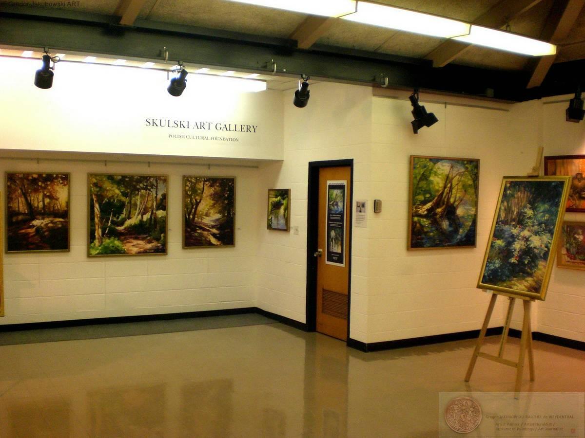 YIN & YANG, Ewa MASLOWSKA & Gregor JAKUBOWSKI, oil paintings, September 29 to October 10, 2009