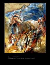 PAINTINGS by Gregor Jakubowski - WHITE HORSE