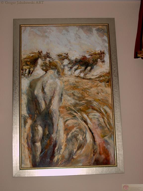 Serenite II, oil 116x73 cm