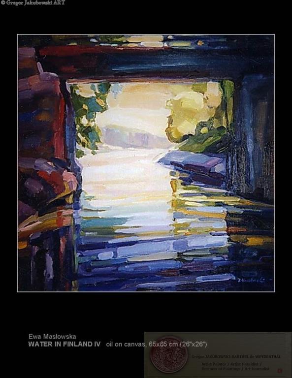 Ewa Maslowska - Canal4 26x26 oil